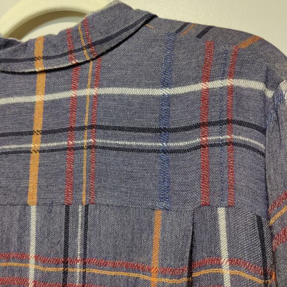 Thakoon Women's Sz 4 Sample Plaid Shirt Dress One of a Kind Asymetrical Fall - Picture 6 of 7